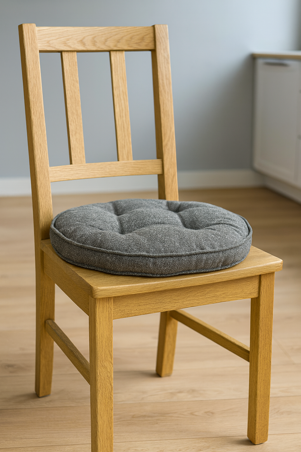 Chair Pad - Linen -Round
