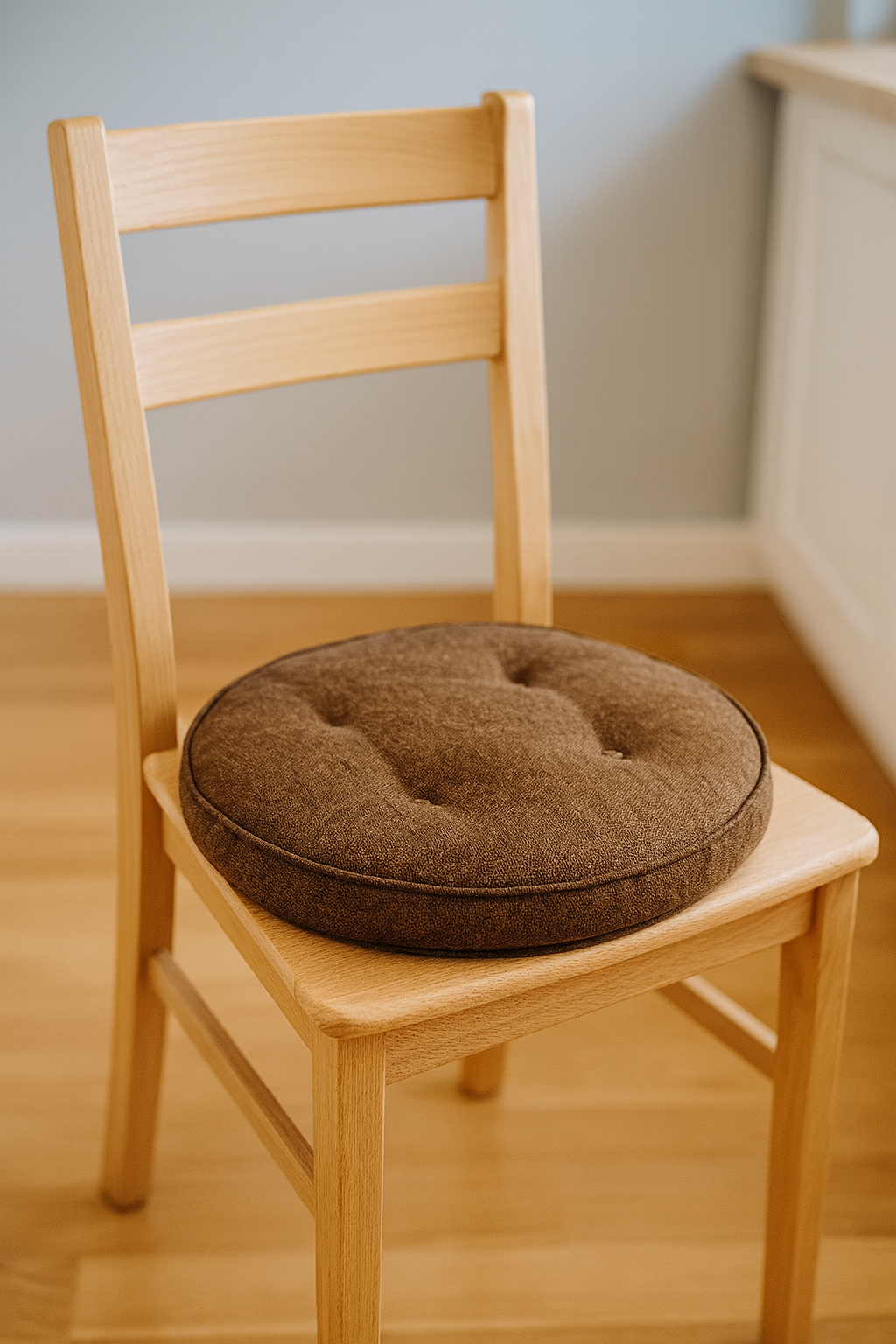Chair Pad - Linen -Round