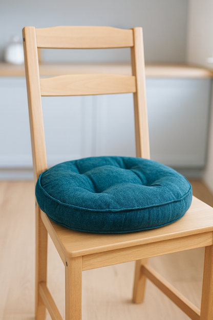 Chair Pad - Linen -Round