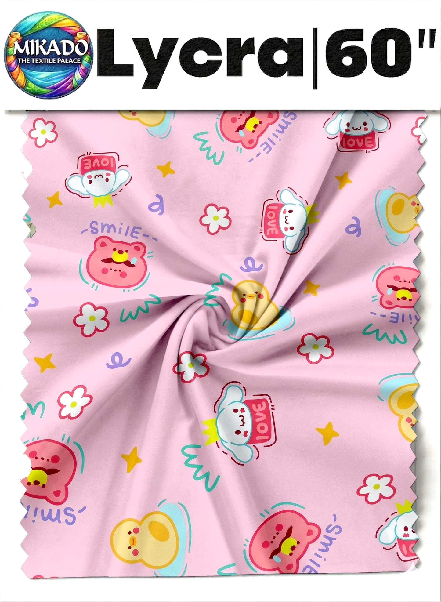 Lycra | Kids Prints | Pastels
