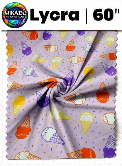Lycra | Kids Prints | Pastels