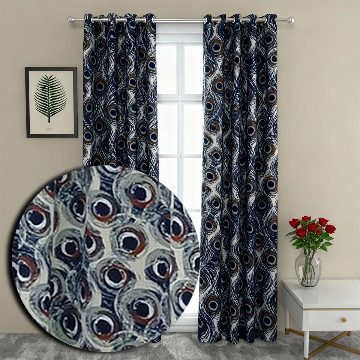 Circle Weave Blackout Panel [#105-2]