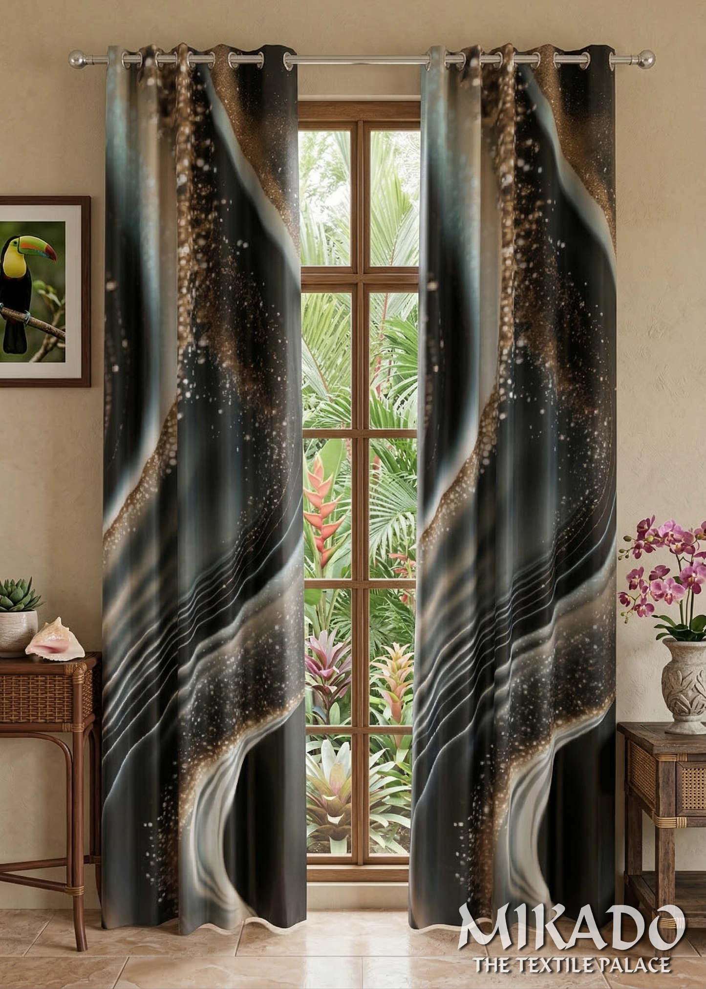 Marble Flow ✨ Blackout Panel