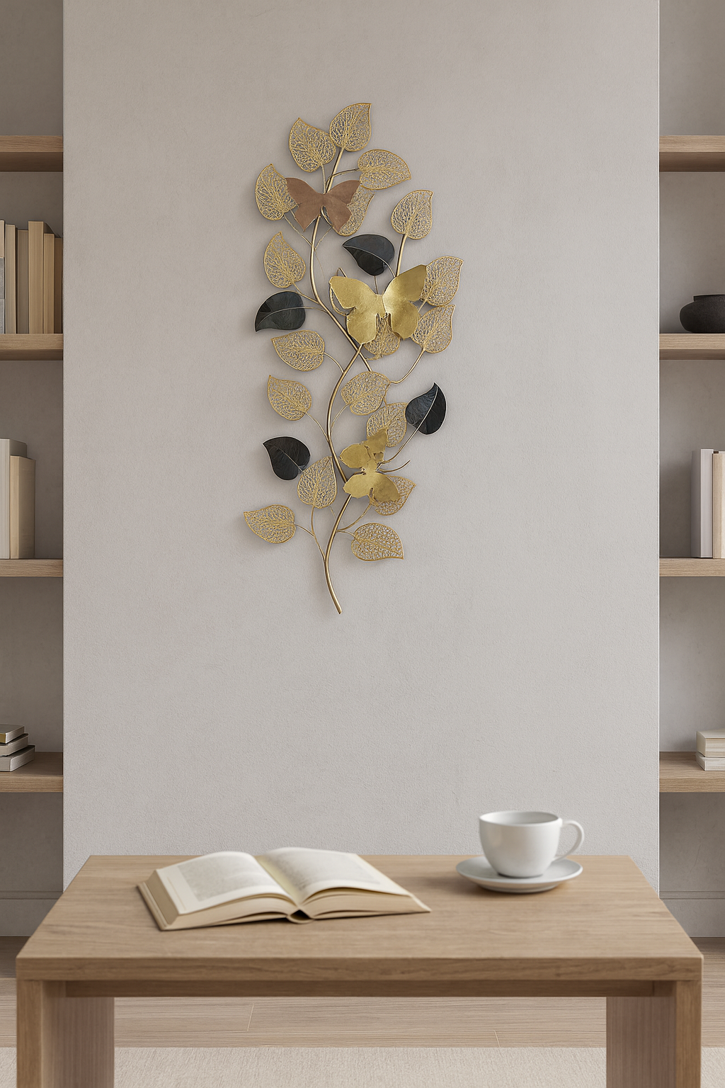 Leaves, Vines - Metal Wall Piece