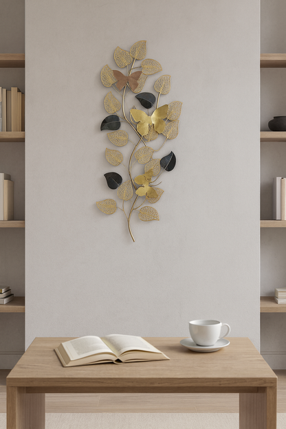 Leaves, Vines - Metal Wall Piece