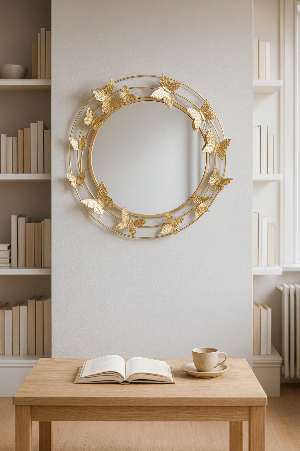 Butterfly Metal Frame | Wall Mirror