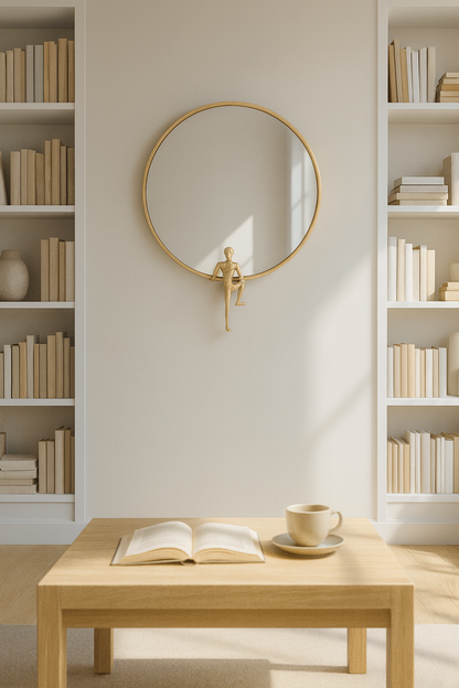 Decorative 3D Metal Wall Mirror