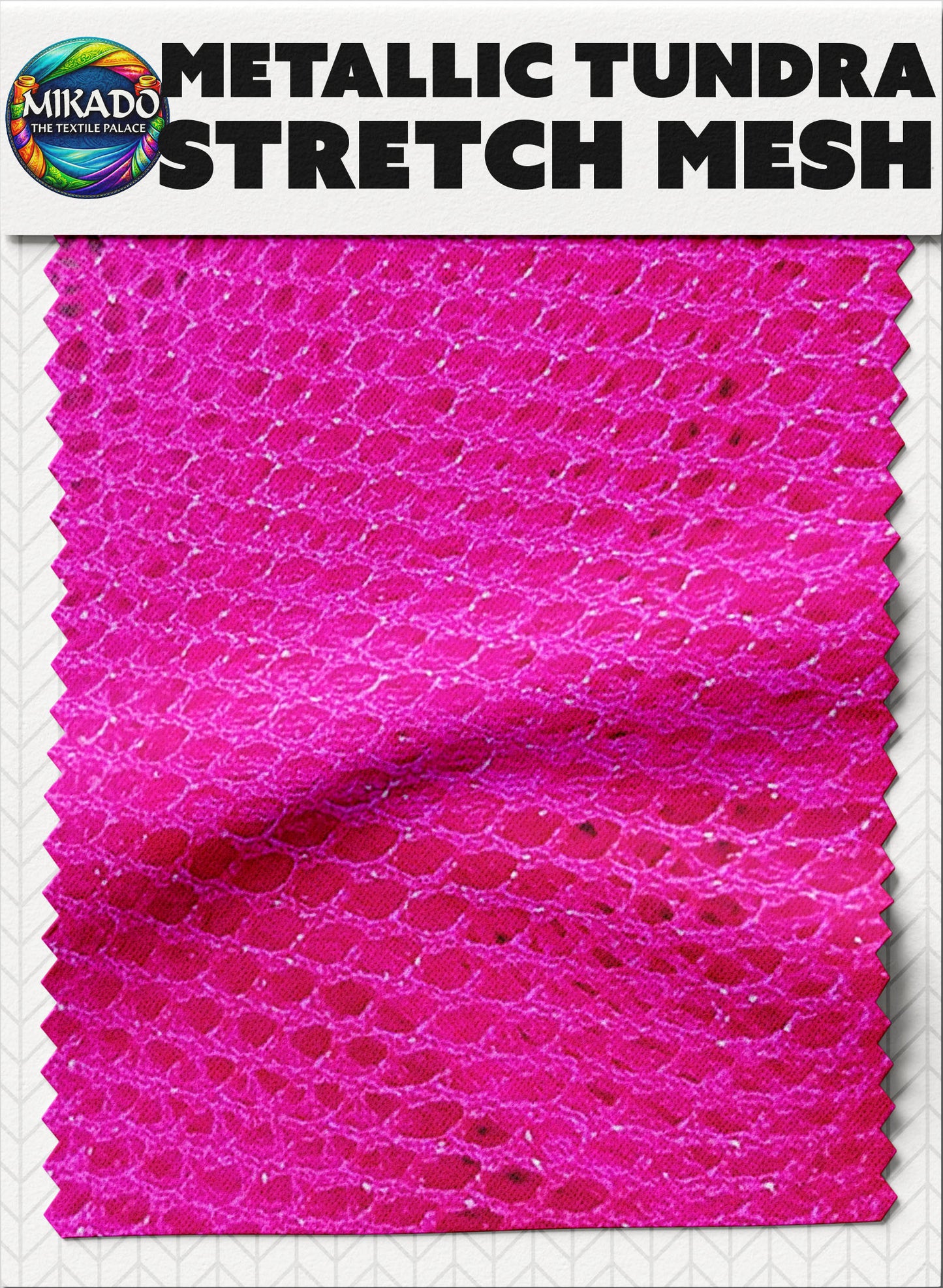 Metallic Mesh Tundra | Honeycomb Fish net