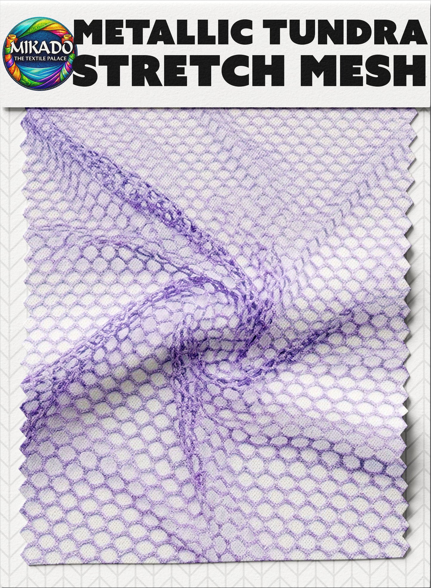 Metallic Mesh Tundra | Honeycomb Fish net