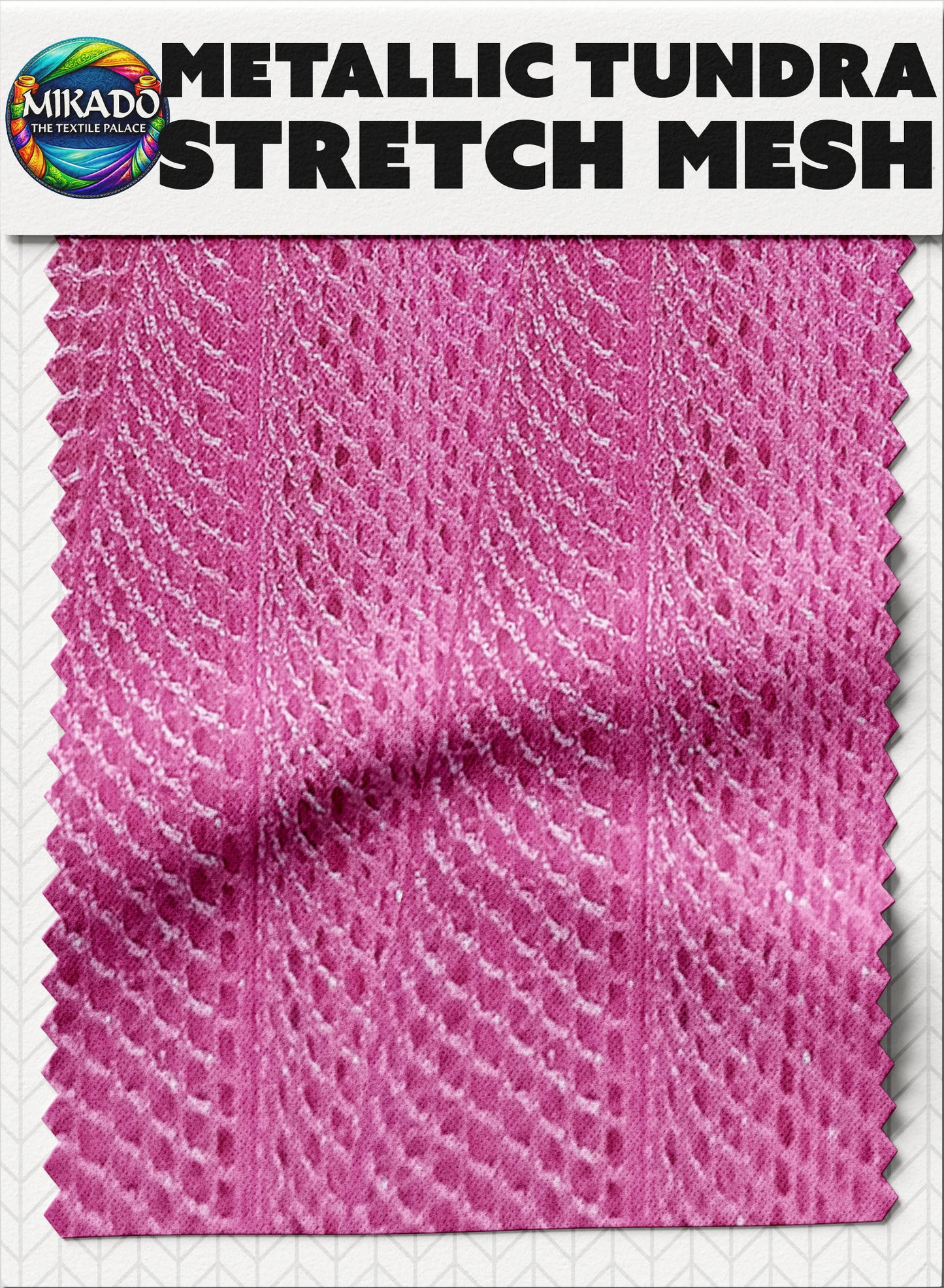 Metallic Mesh Tundra | Honeycomb Fish net