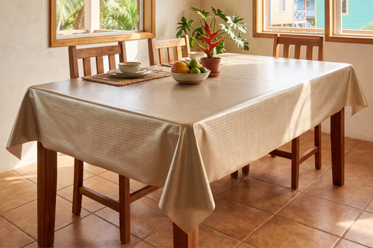 Metallic Table Plastic | yard