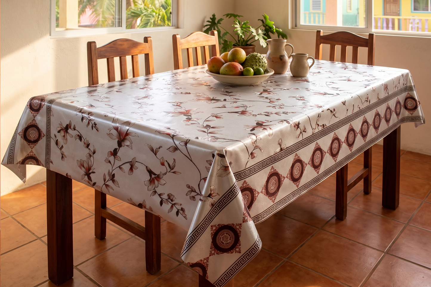 Metallic Table Plastic | yard