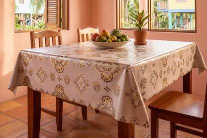 Metallic Table Plastic | yard