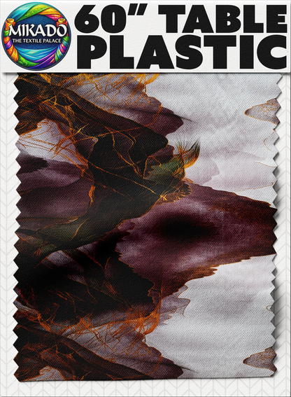 Metallic Table Plastic | yard