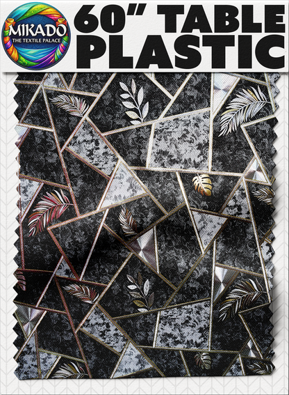Metallic Table Plastic | yard