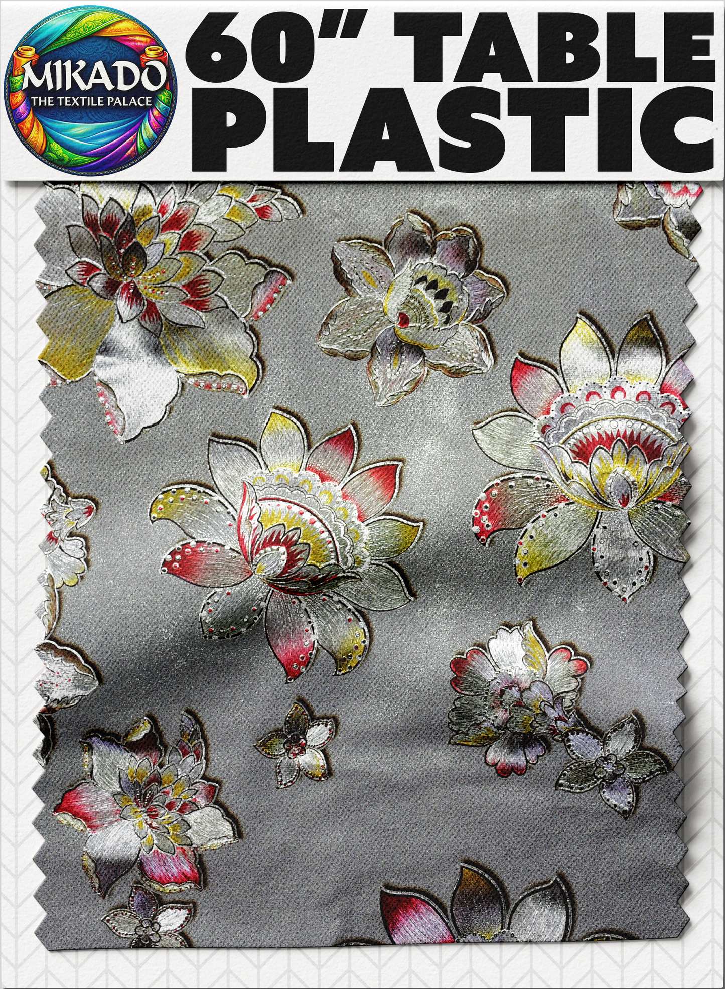 Metallic Table Plastic | yard