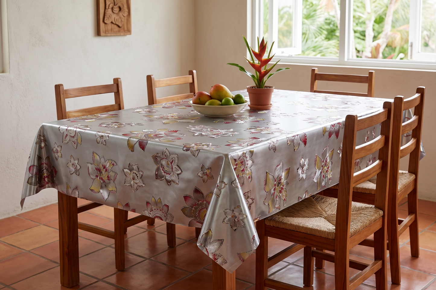 Metallic Table Plastic | yard