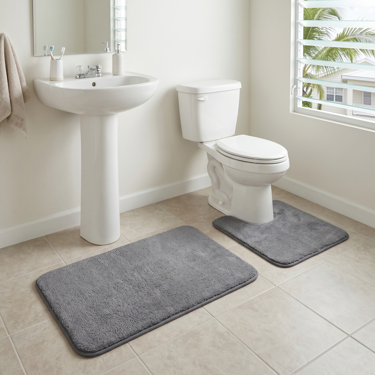 Microfiber Bath Mat Set | 2 pieces