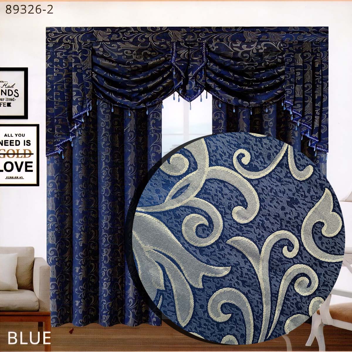 Ming Panel & Valance | 4 Variations