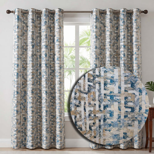 Palazzio Jaquard Panels | Heavy Satin Jacquard (Buy 1 Get 1 Free)