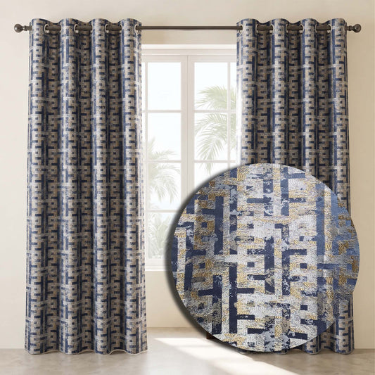 Palazzio Jaquard Panels | Heavy Satin Jacquard (Buy 1 Get 1 Free)