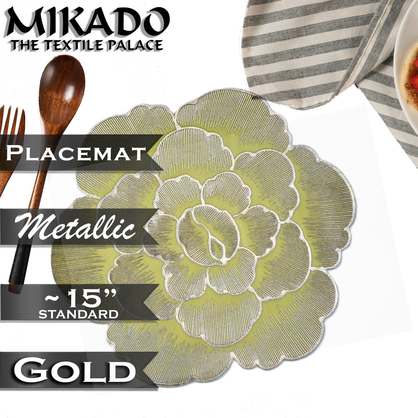 Metallic Placemats | Botanira Collection