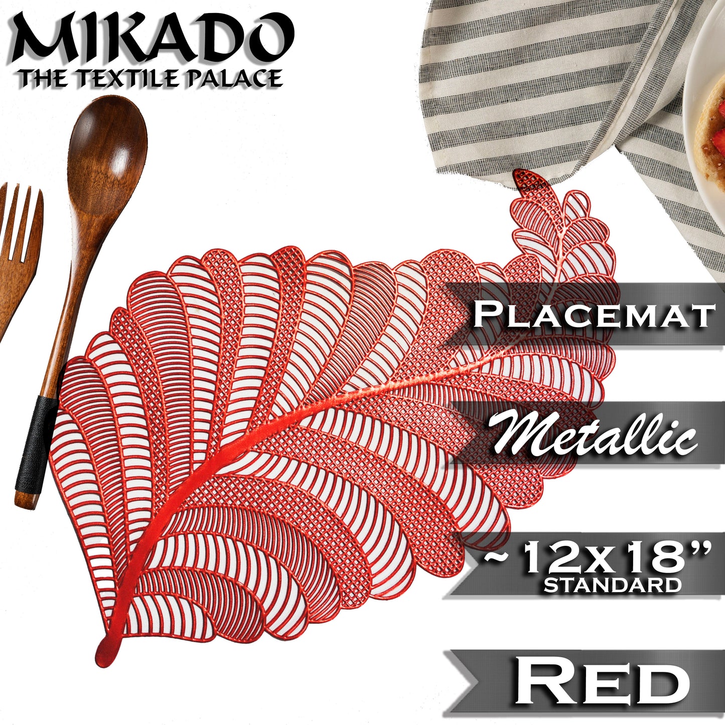 Metallic Placemats | Botanira Collection