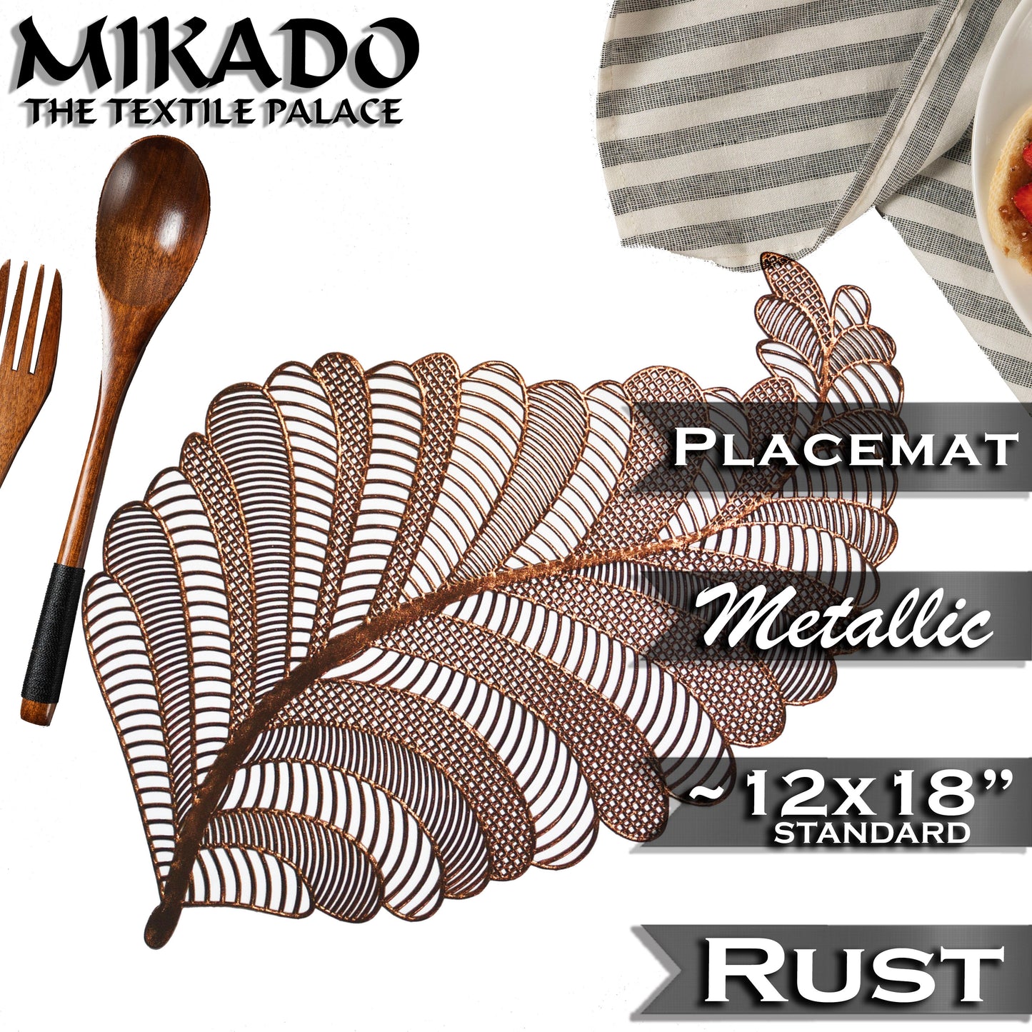 Metallic Placemats | Botanira Collection