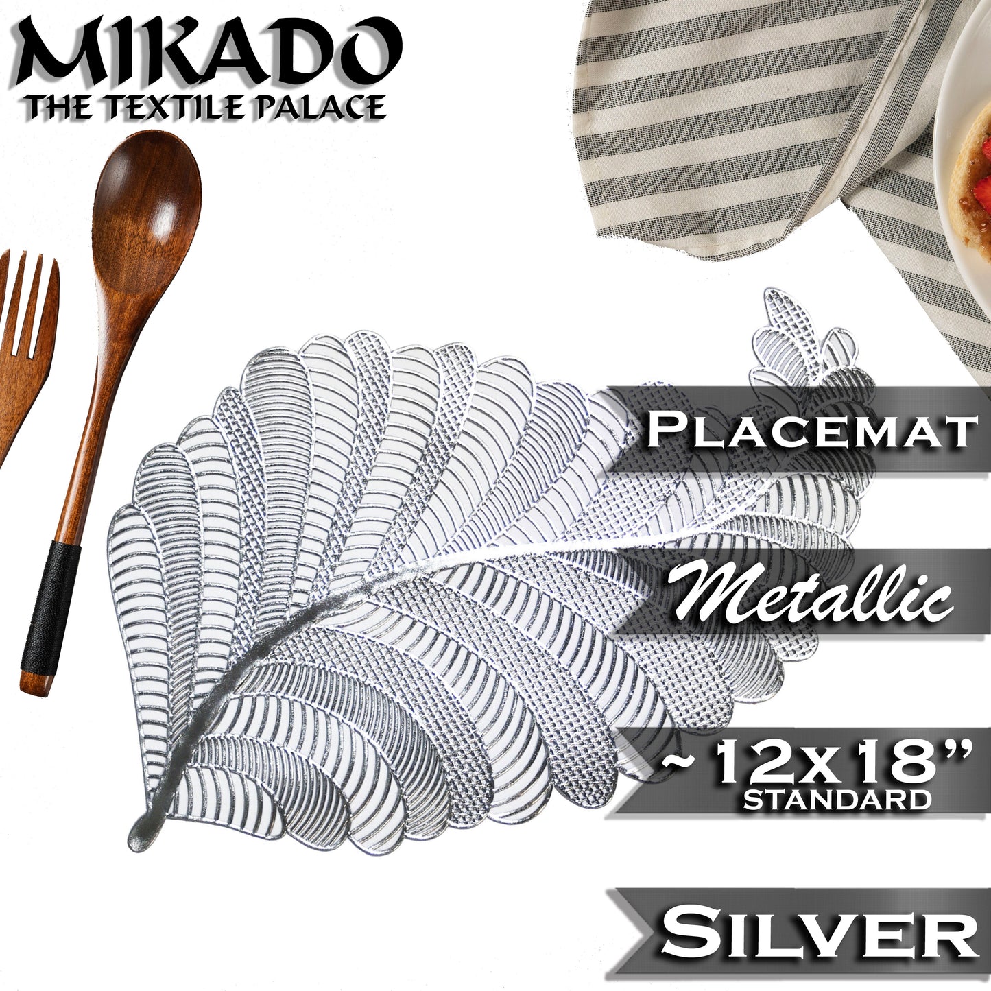 Metallic Placemats | Botanira Collection