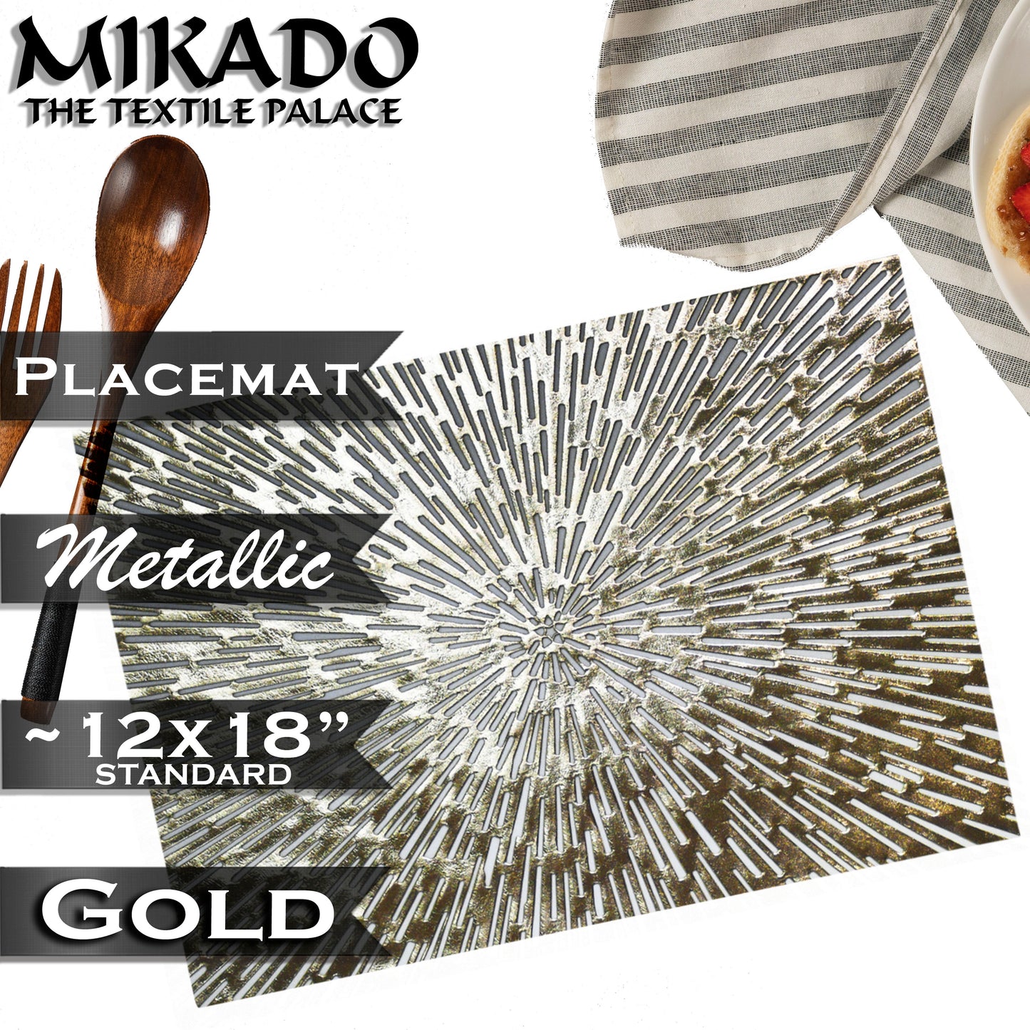 Metallic Placemats | Botanira Collection