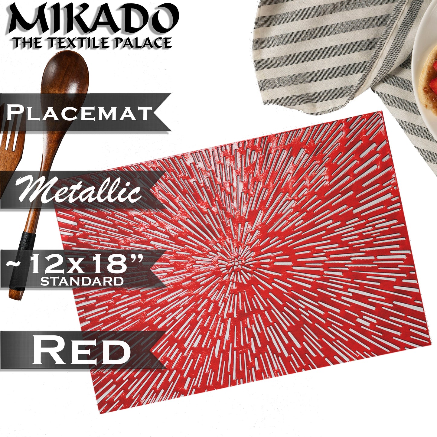 Metallic Placemats | Botanira Collection