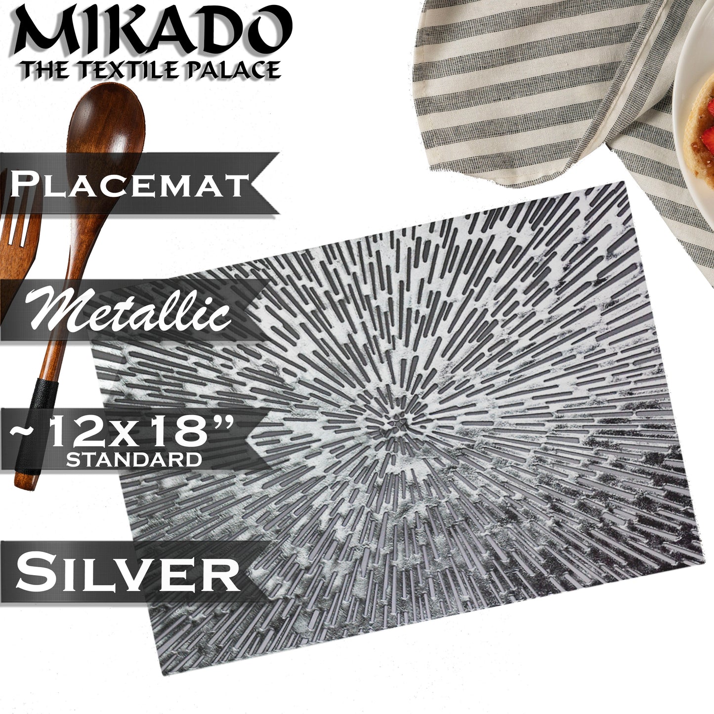 Metallic Placemats | Botanira Collection