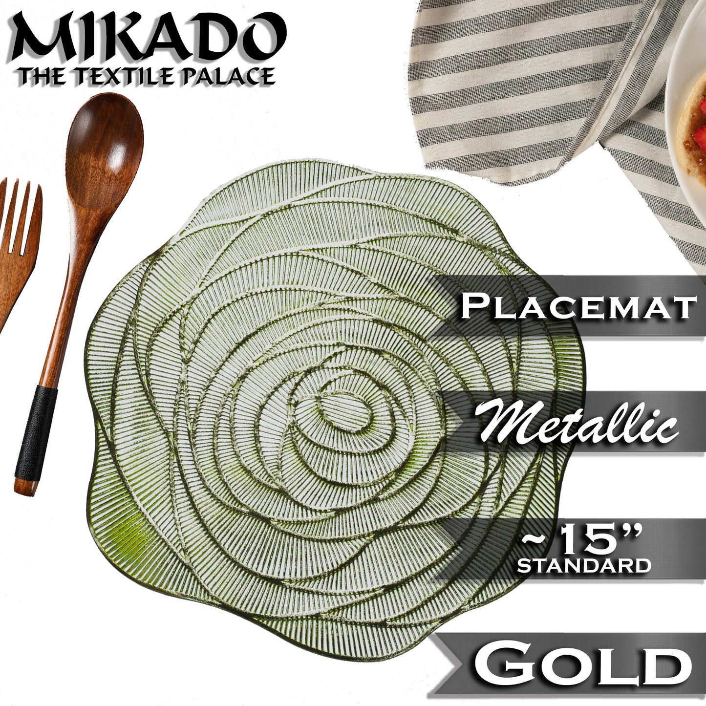 Metallic Placemats | Botanira Collection