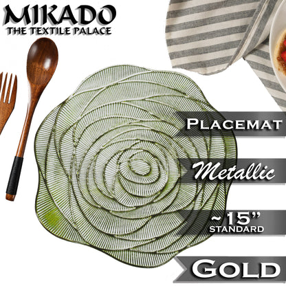 Metallic Placemats | Botanira Collection