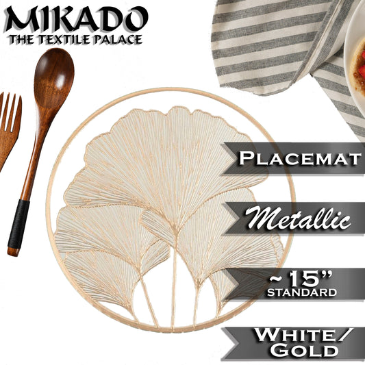 Metallic Placemats | Botanira Collection