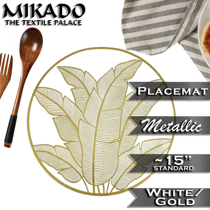Metallic Placemats | Botanira Collection