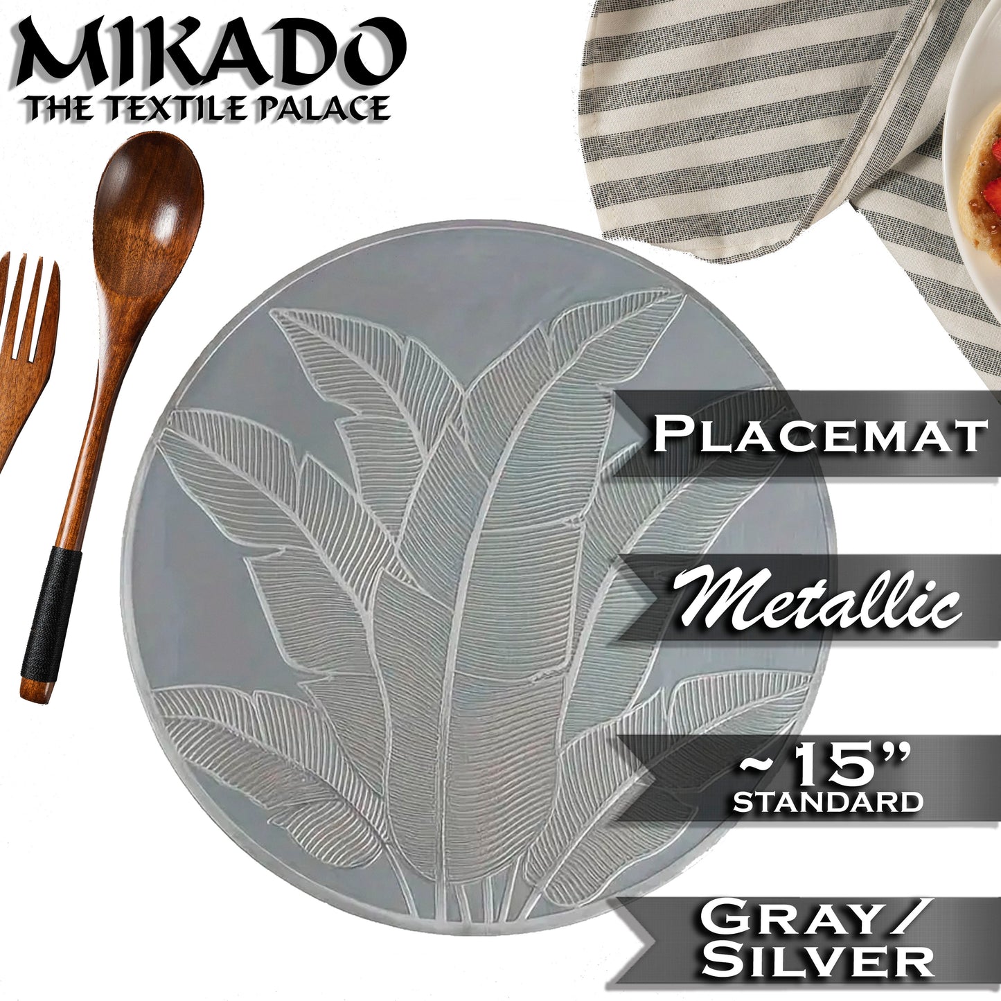 Metallic Placemats | Botanira Collection