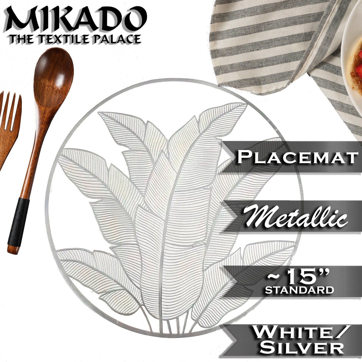 Metallic Placemats | Botanira Collection