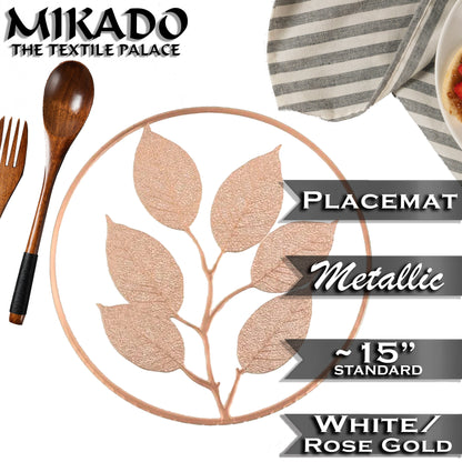 Metallic Placemats | Botanira Collection