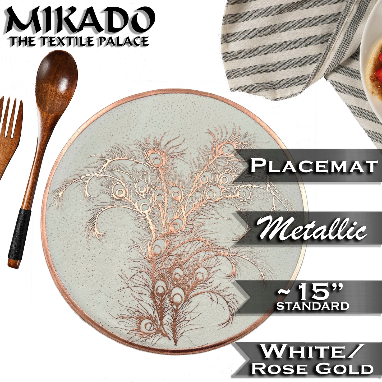 Metallic Placemats | Botanira Collection