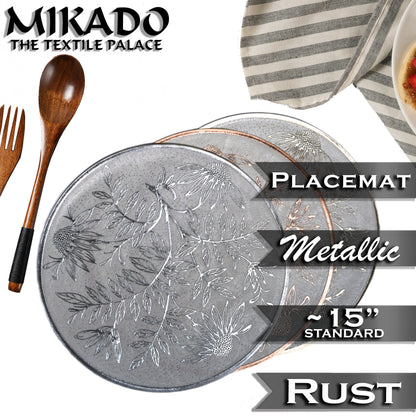 Metallic Placemats | Botanira Collection