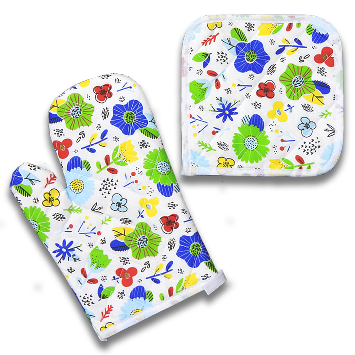 Pot Holder + Oven Mitt