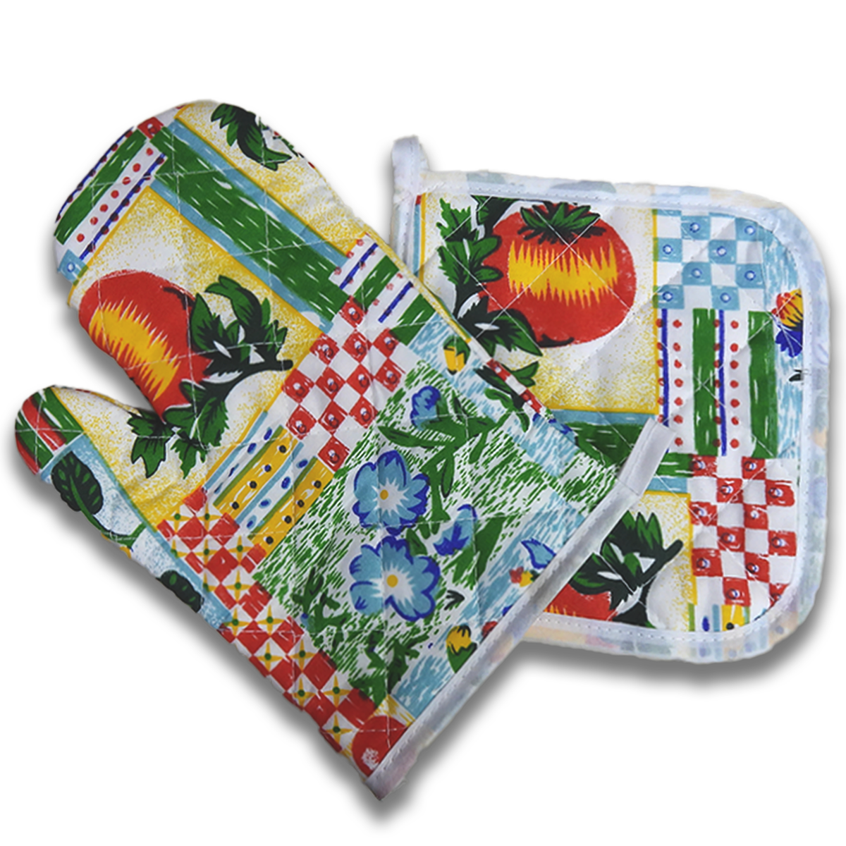 Pot Holder + Oven Mitt