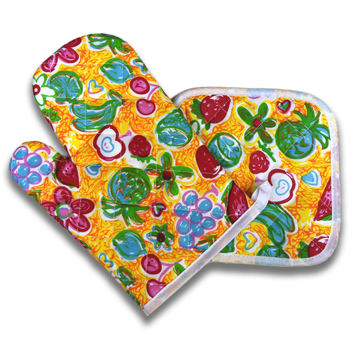 Pot Holder + Oven Mitt