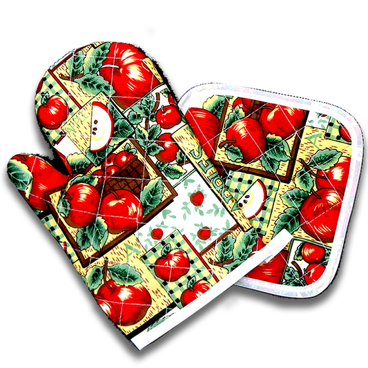 Pot Holder + Oven Mitt