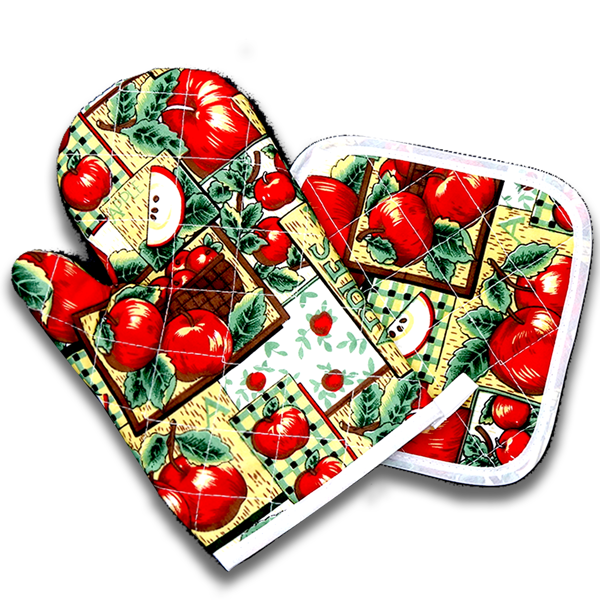 Pot Holder + Oven Mitt