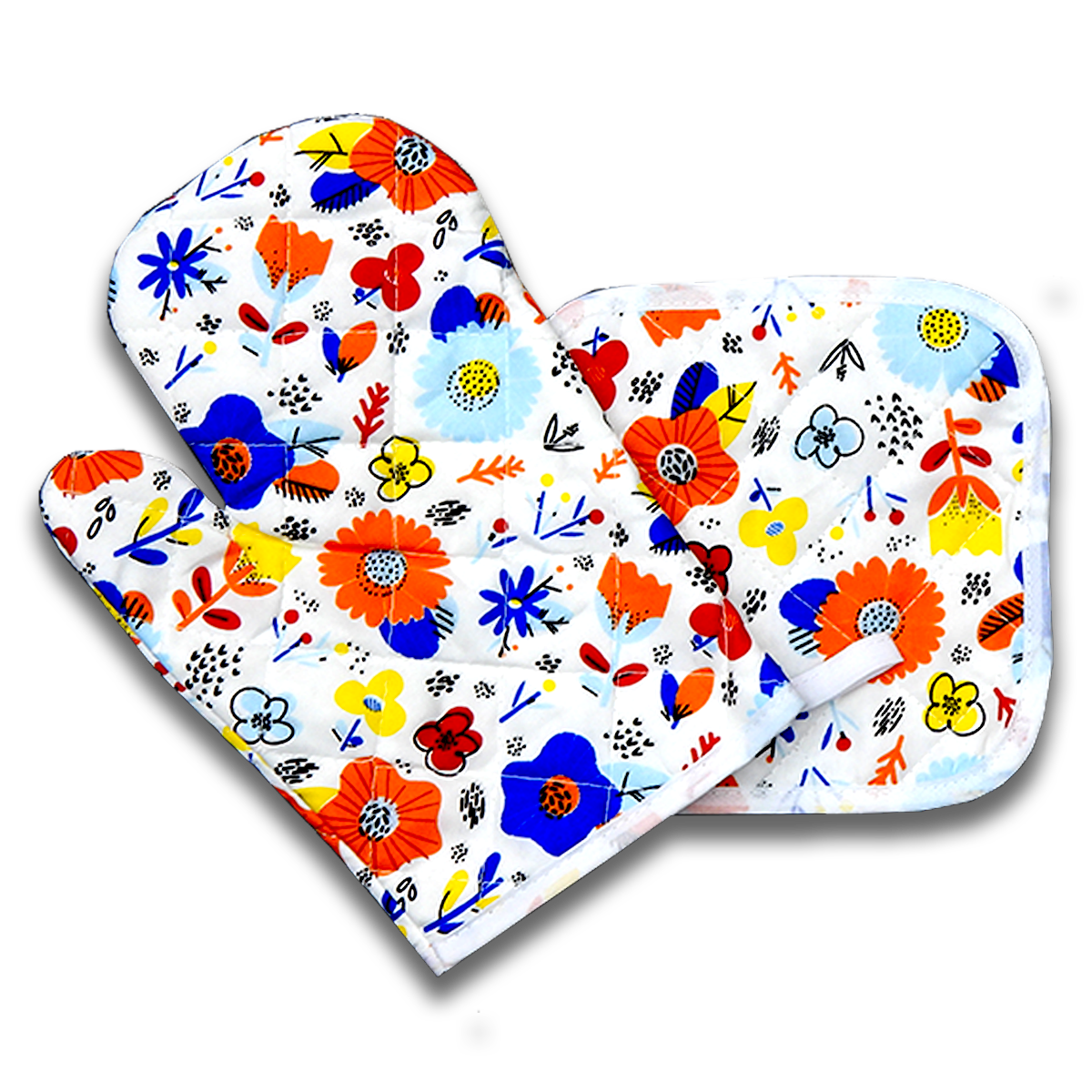 Pot Holder + Oven Mitt