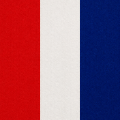 Red / White / Blue Striped Fabric
