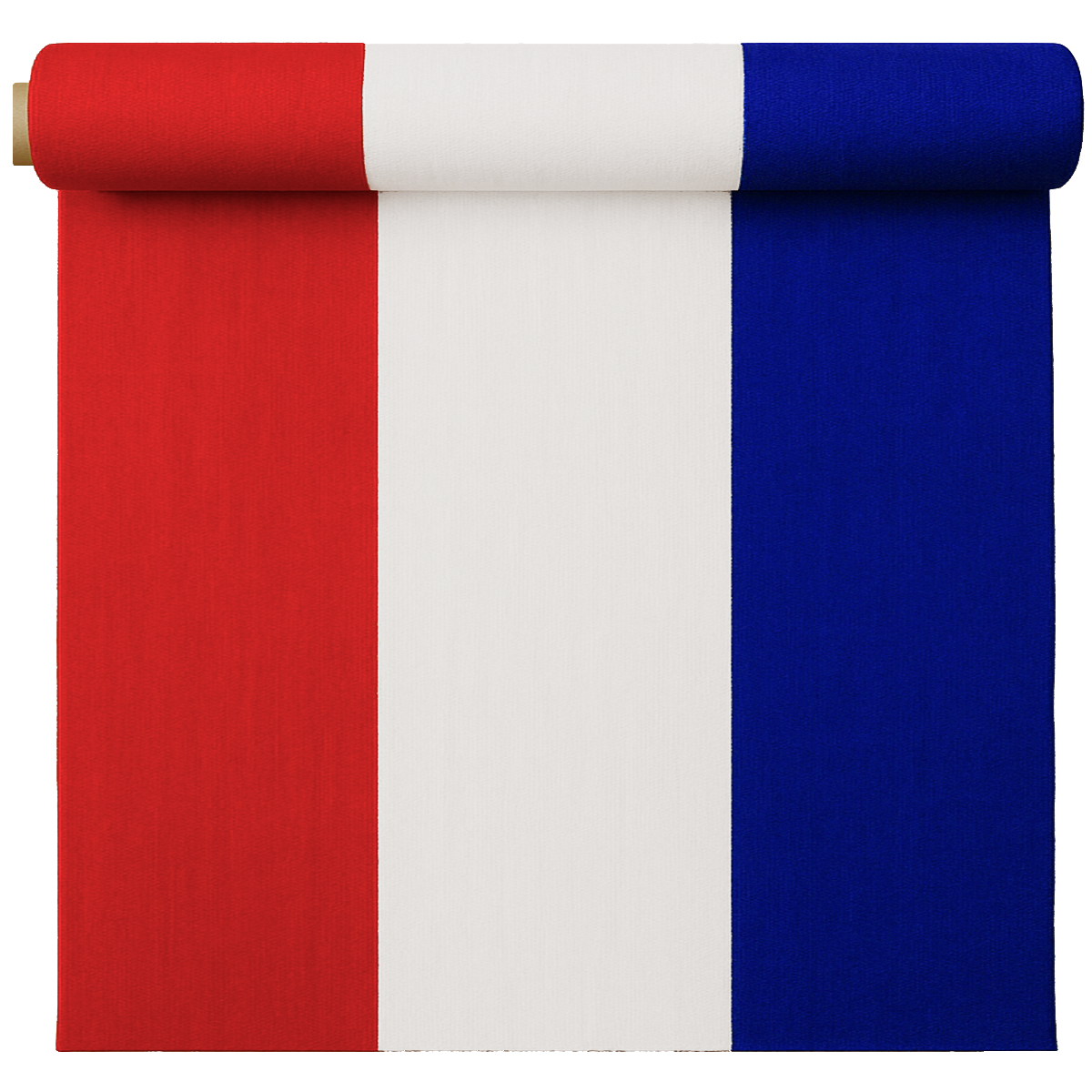 Red / White / Blue Striped Fabric