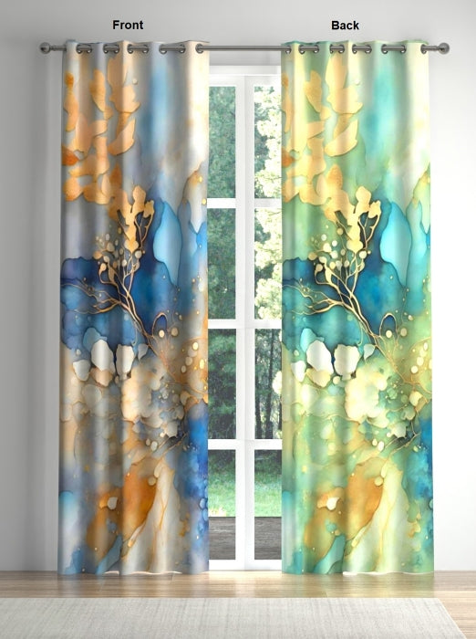 Reef Bloom Reversible Blackout Panel